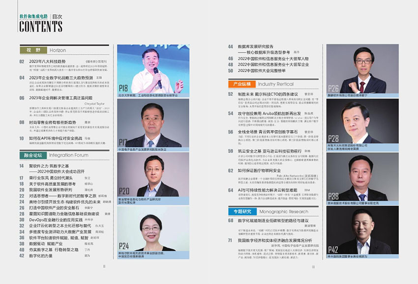 软件和集成电路样刊图片