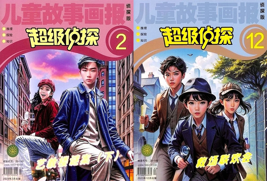 超级侦探样刊图片