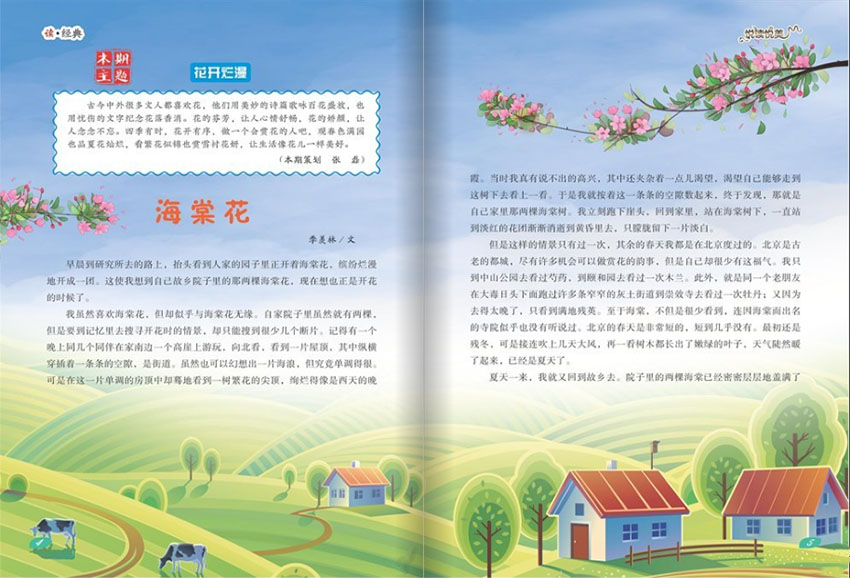 趣味阅读样刊图片