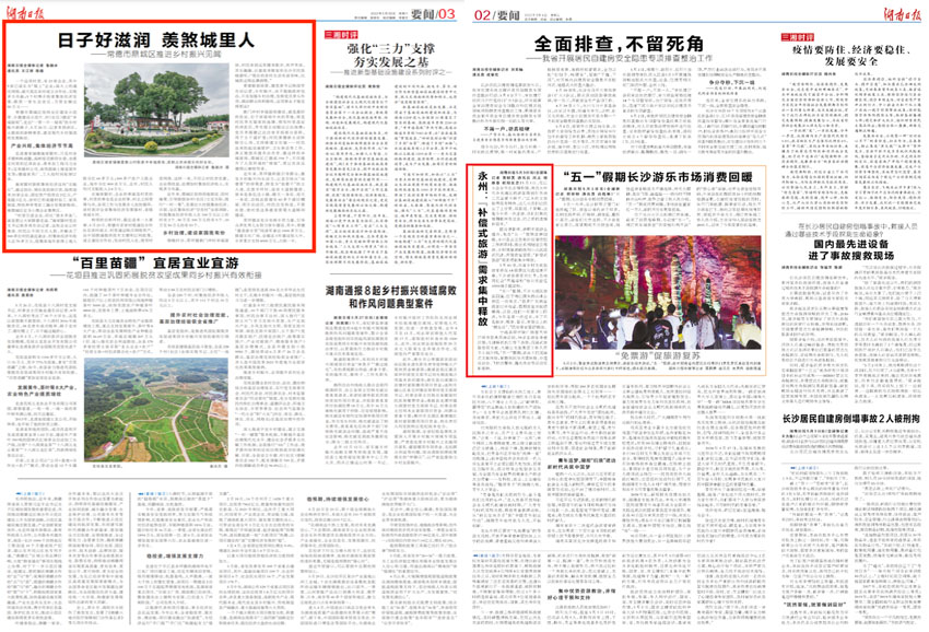 湖南日报样刊图片