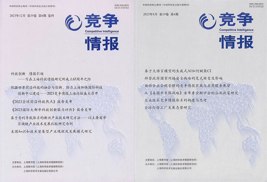 竞争情报样刊图片