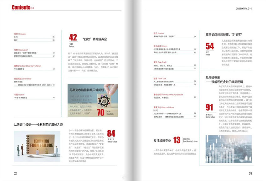 董事会样刊图片
