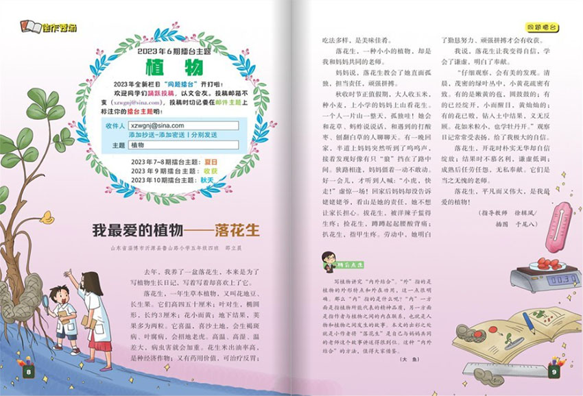 小学生优秀作文样刊图片