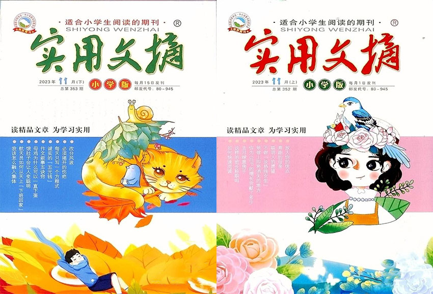 实用文摘样刊图片