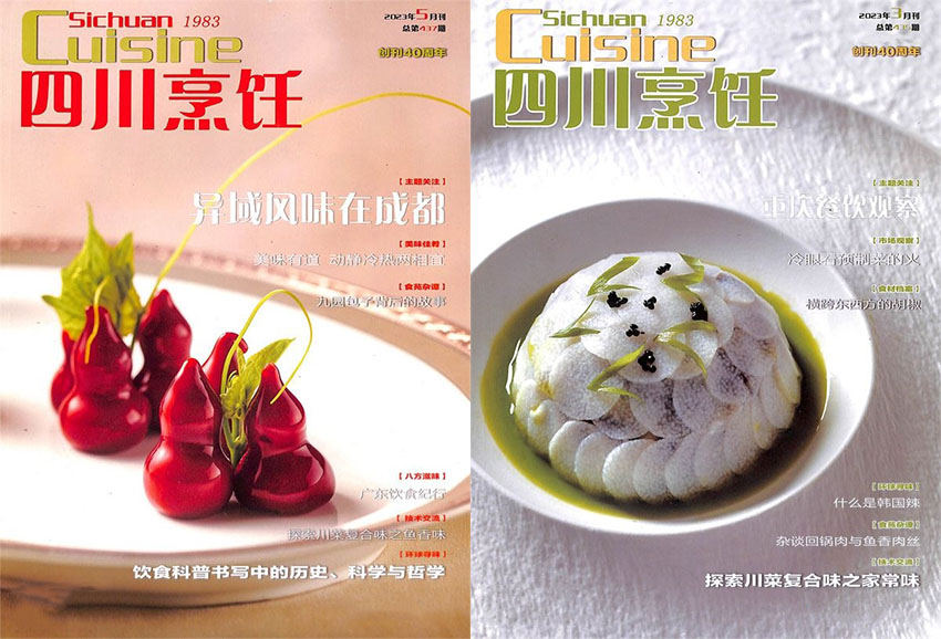 四川烹饪样刊图片