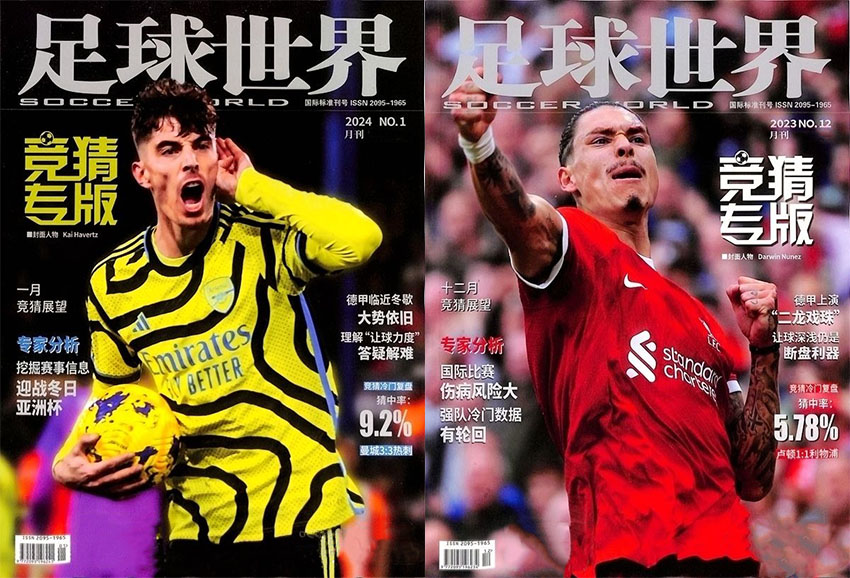 足球世界样刊图片