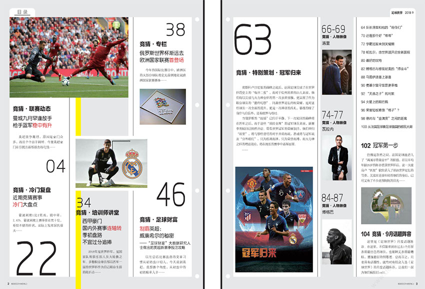 足球世界样刊图片