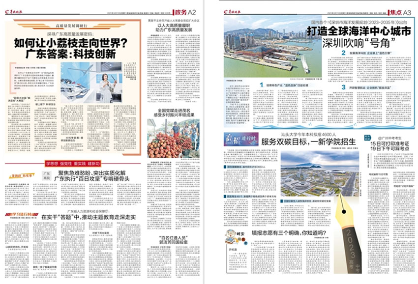 羊城晚报样刊图片