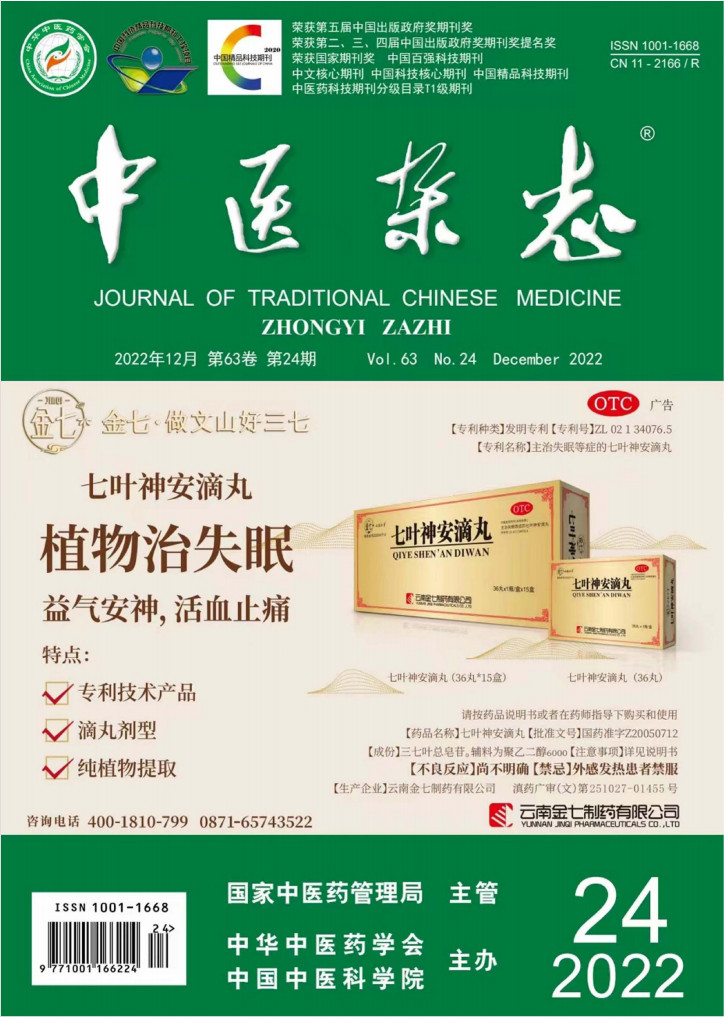 中医杂志杂志封面