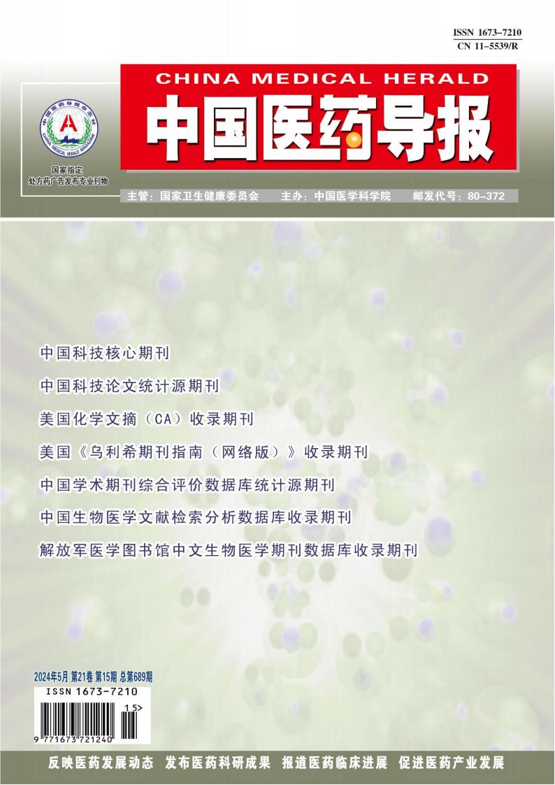 中国医药导报杂志封面