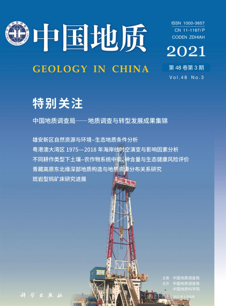中国地质杂志封面