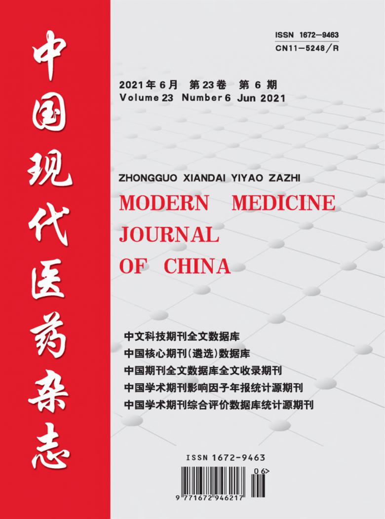 中国现代医药杂志封面