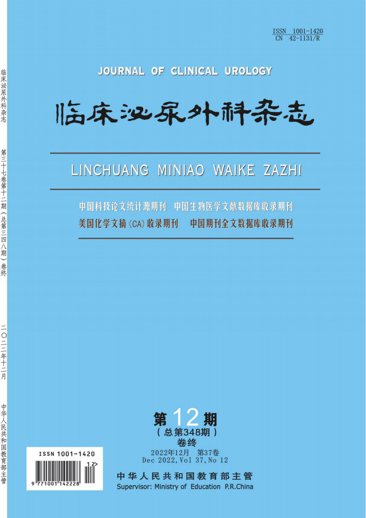 临床泌尿外科杂志封面