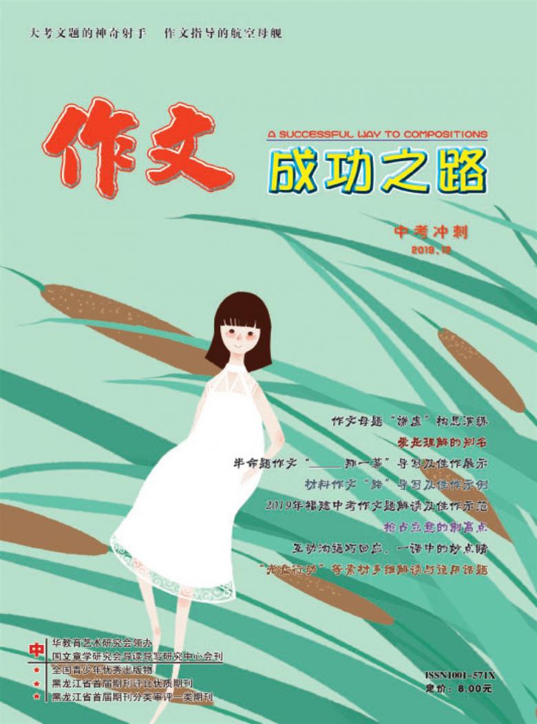 作文成功之路杂志封面