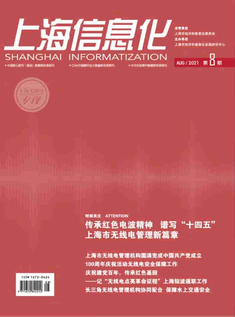 上海信息化杂志封面