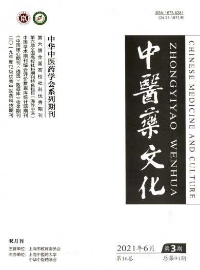 中医药文化杂志封面