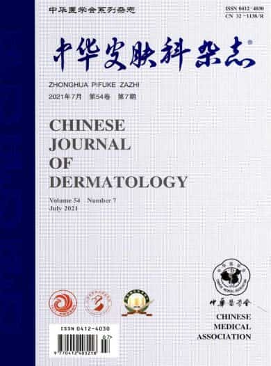 中华皮肤科杂志封面