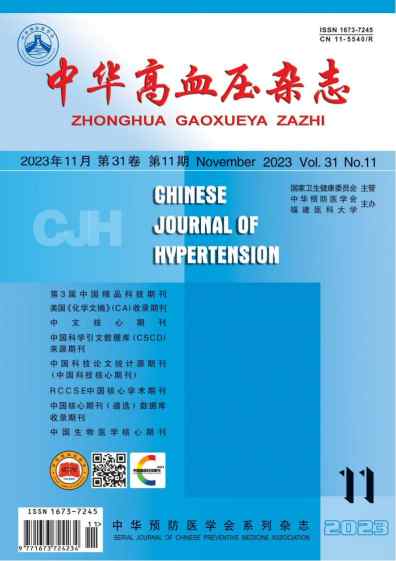 中华高血压杂志封面