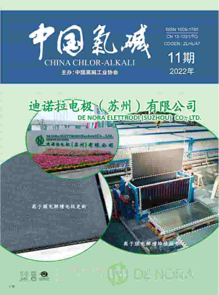 中国氯碱杂志封面