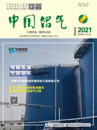 中国沼气杂志封面