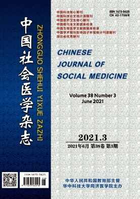 中国社会医学杂志封面