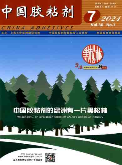 中国胶粘剂杂志封面