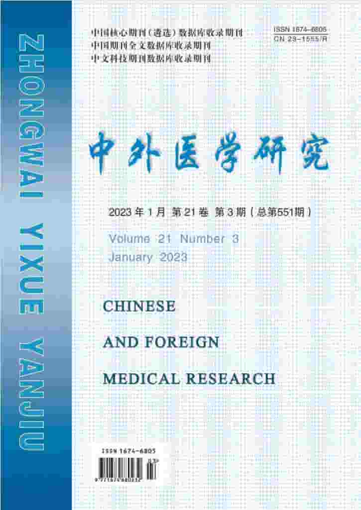 中外医学研究杂志封面