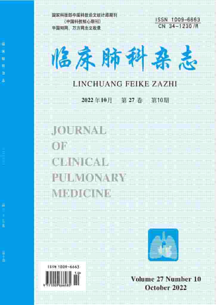 临床肺科杂志封面