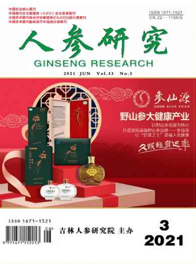 人参研究杂志封面