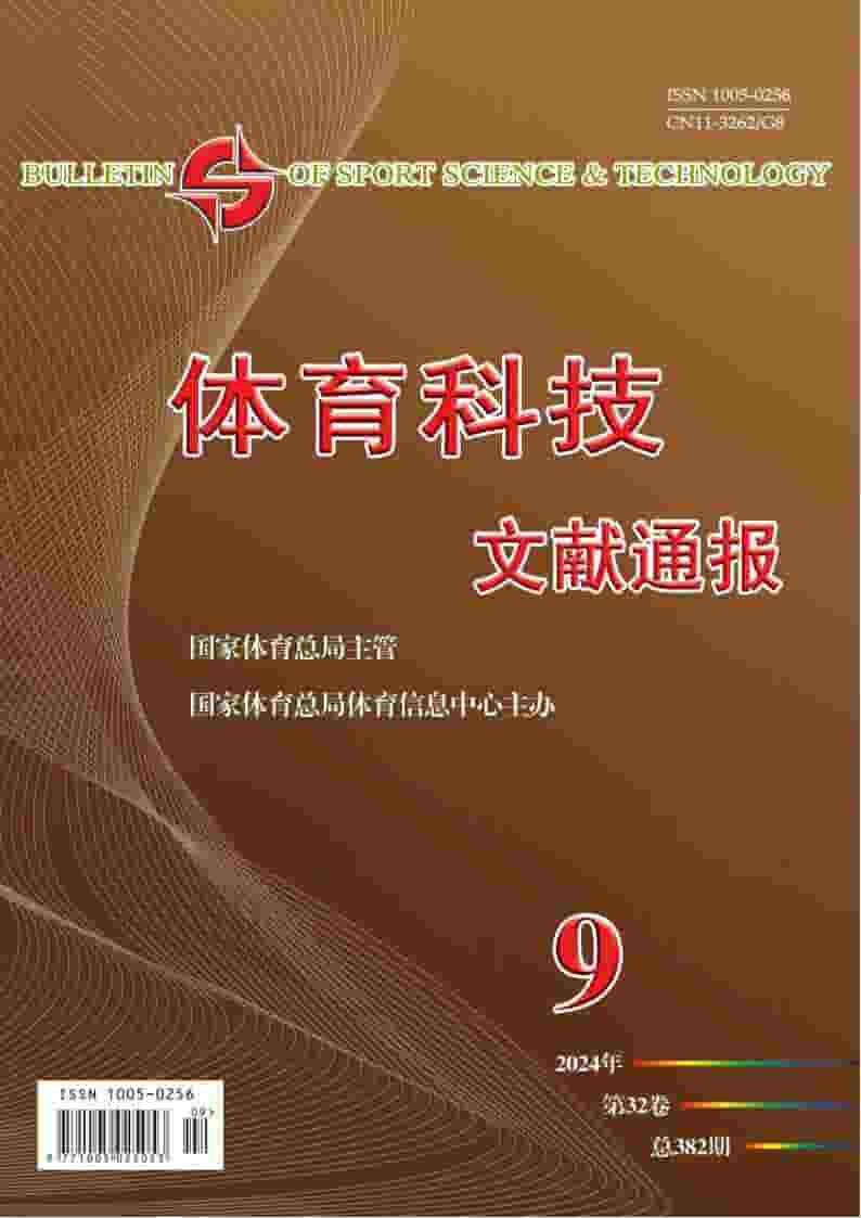 体育科技文献通报杂志封面