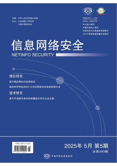 信息网络安全杂志封面