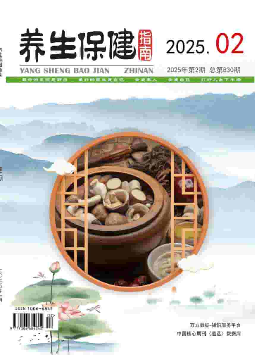 养生保健指南杂志封面