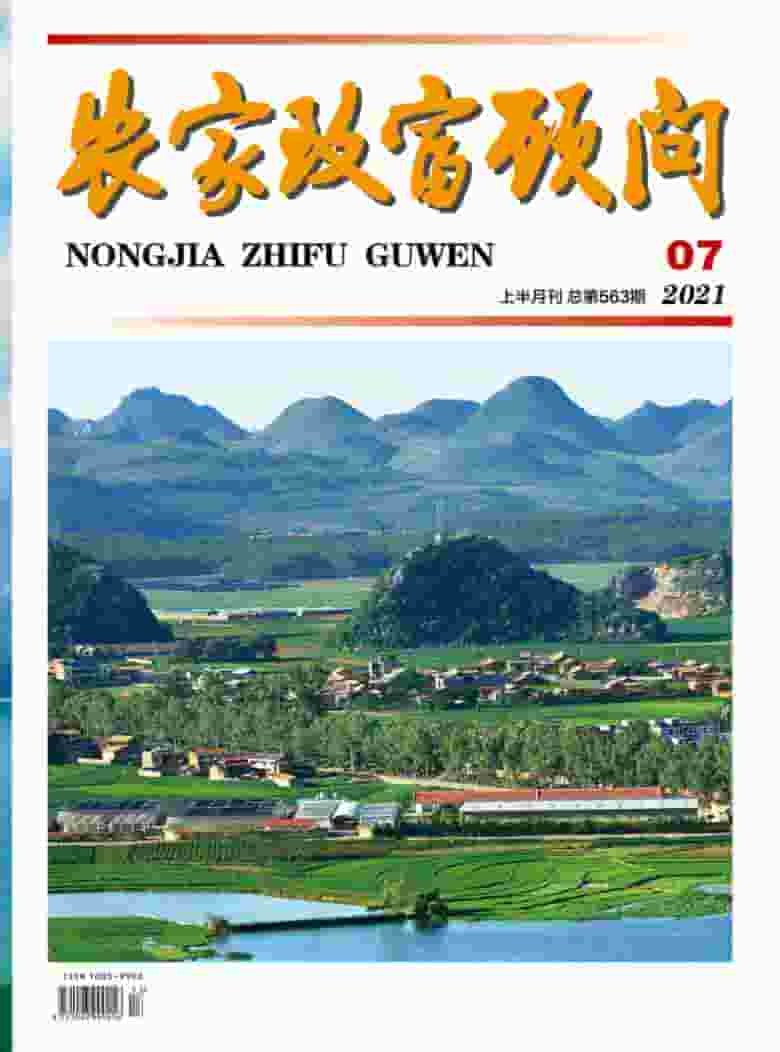 农家致富顾问杂志封面