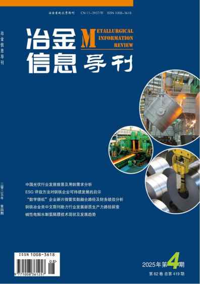 冶金信息导刊杂志封面