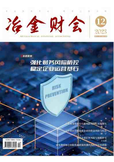 冶金财会杂志封面
