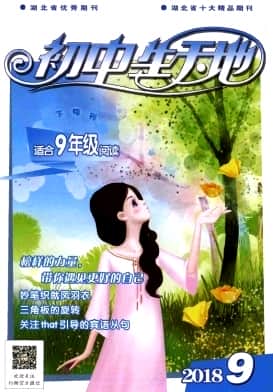 初中生天地杂志封面