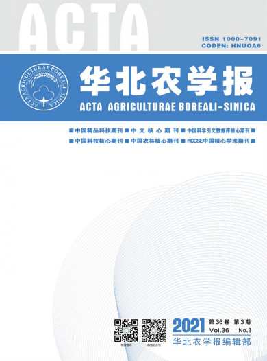 华北农学报杂志封面