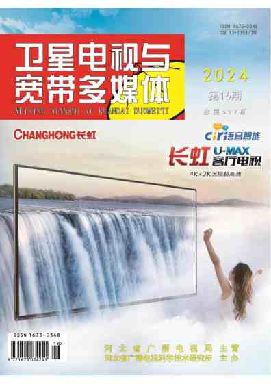 卫星电视与宽带多媒体杂志封面
