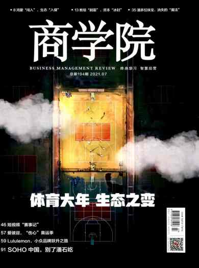 商学院杂志封面