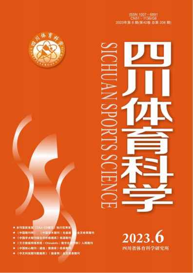 四川体育科学杂志封面