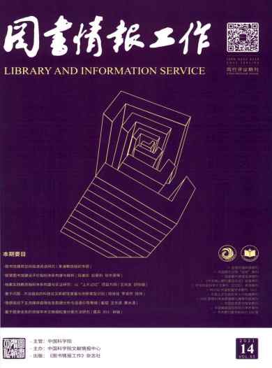 图书情报工作杂志封面