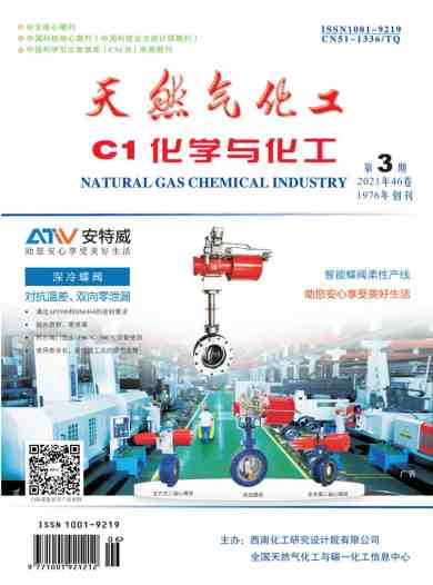 天然气化工杂志封面