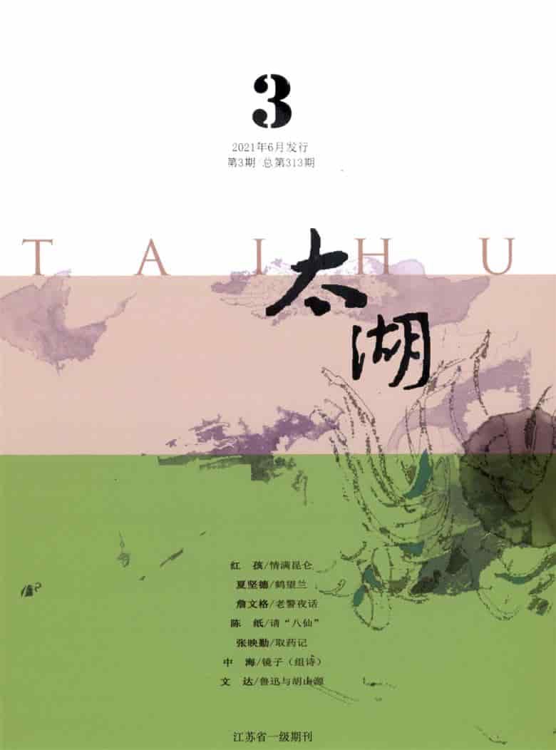 太湖杂志封面