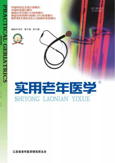 实用老年医学杂志封面