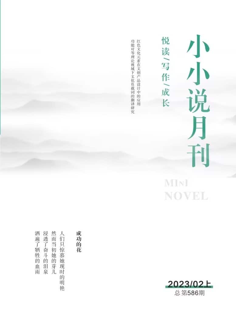 小小说月刊杂志封面