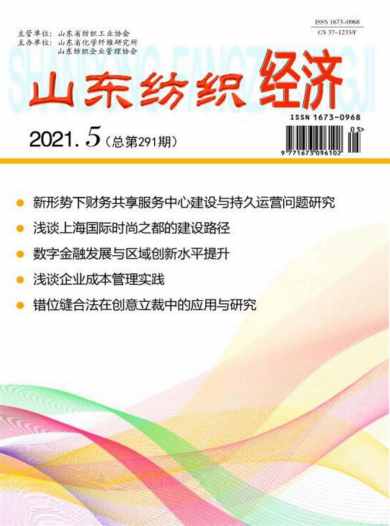 山东纺织经济杂志封面