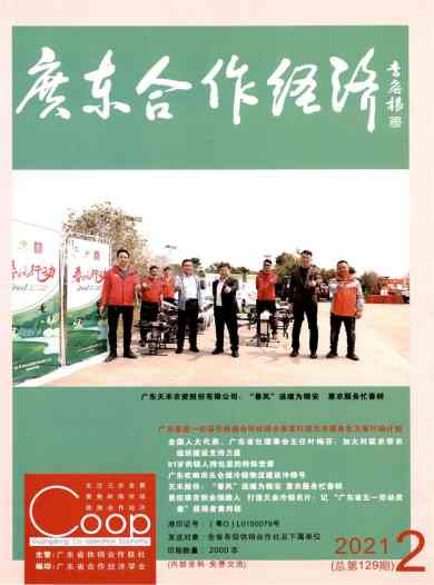 广东合作经济杂志封面