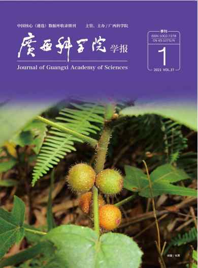广西科学院学报杂志封面