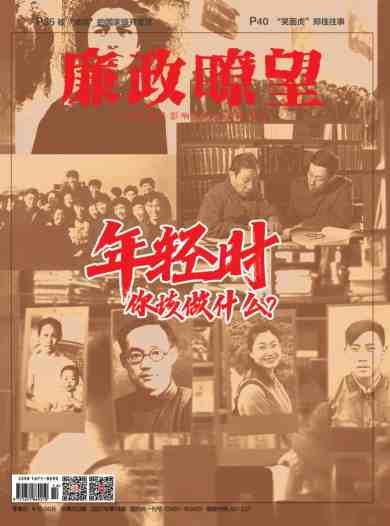 廉政瞭望杂志封面