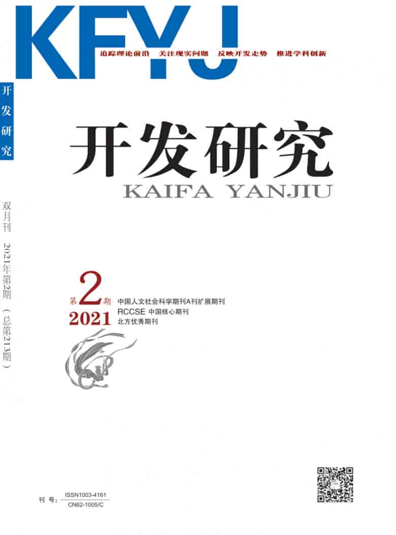 开发研究杂志封面